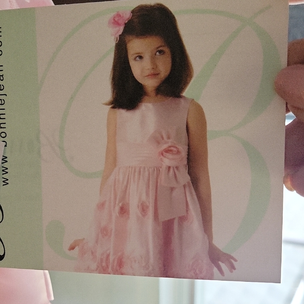 Kohl's Pink Girl's Dress with Floral Accents